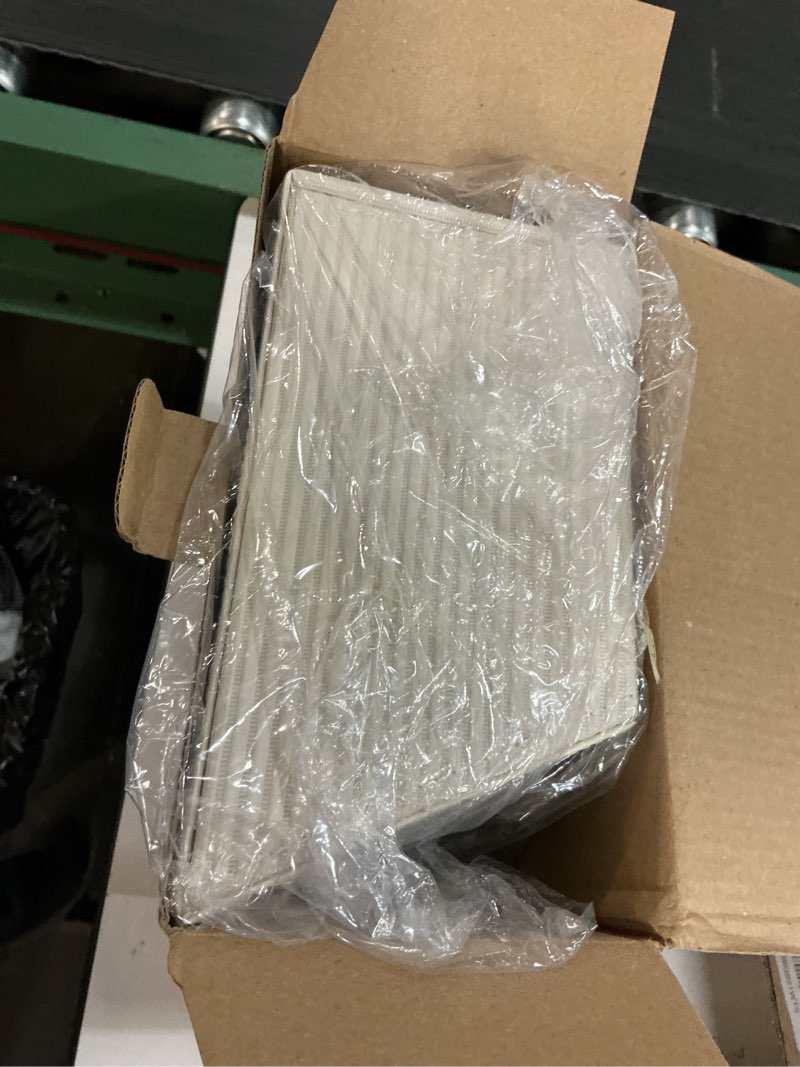 Condition photo showing New/Like New for Hand Towels Box Cover Holder,PU Leather Hand Towel Case Compatible with Kleenex Disposable Paper Hand Towels Beige White