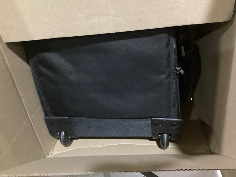 Condition photo showing Good Condition for Samsonite Wheeled Backpack with Organizational Pockets, Black/Charcoal, One Size