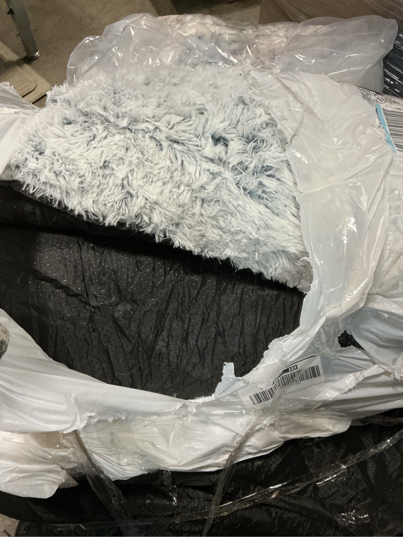 Condition photo showing As Is for Foldable Human Dog Bed for Adult, Orthopedic Memory Foam Large Pet Sofa, Washable Dog Couch with Removable Waterproof Cover, Sofa Bed for Adults Pets and Families, 74.8''x43.3''x11.81''