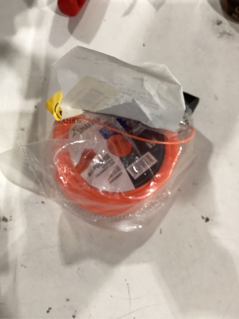 Condition photo showing As Is for shakespeare all purpose geared trimmer line orange