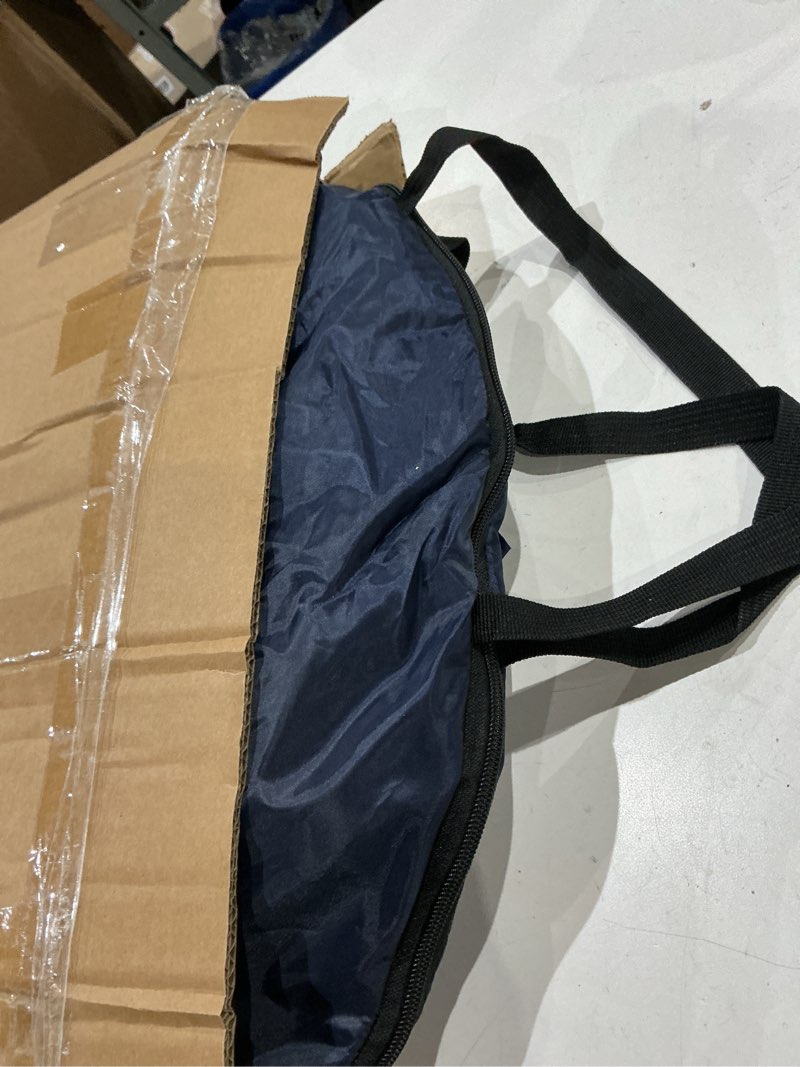 Condition photo showing Good Condition for sports tent: flycoop portable weather pop up pod 1 person to provide shelter from wind rain and cold weather shelter for outdoor activities, sports events, camping and hiking blue 38.2*38.2*63 inch