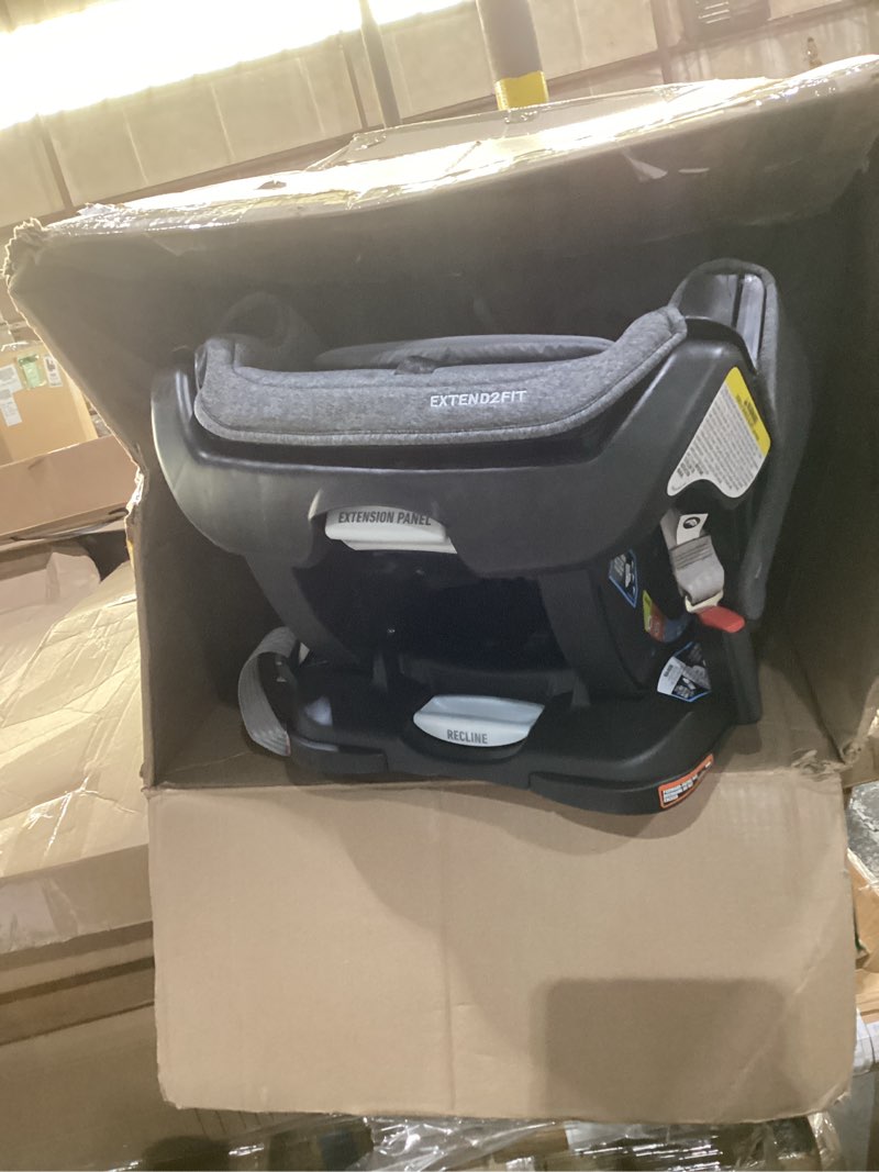 Condition photo showing As Is for Graco Extend2Fit Convertible Baby Car Seat, Rear and Forward Facing, Adjustable Extension Panel for Extra Legroom, Cullen 3-in-1 w/ Booster Mode Cullen 2.0