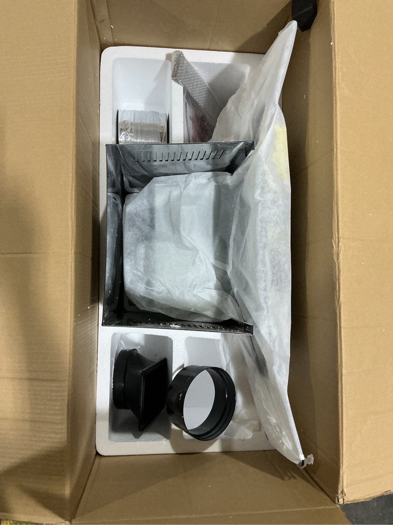 Condition photo showing Good Condition for Wall Mount Range Hood 30 inch, 580 CFM, Ducted/Ductless Convertible, Stainless Steel Kitchen Vent Hood with 3-Speed Fan and LED Lights 30 inch Stainless steel(RP10)