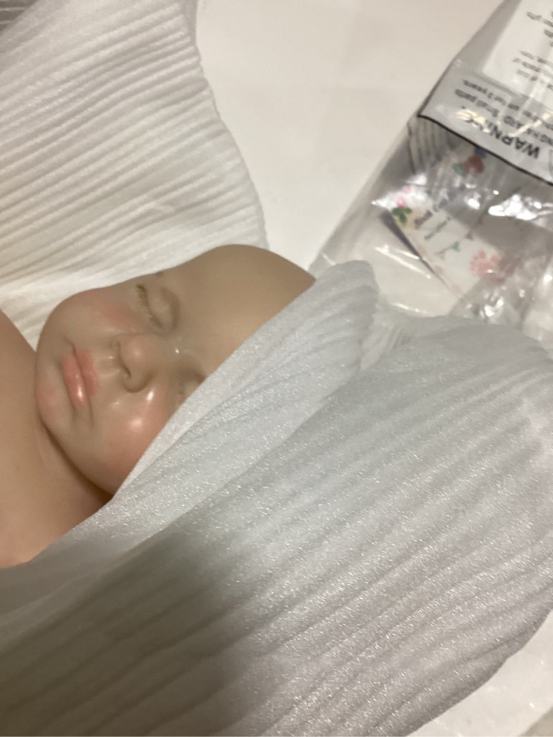 Condition photo showing Good Condition for OtardDolls Reborn Baby Dolls Realistic Newborn 18 Inch Reborn Full Silicone Soft Body Real Life Washable with Clothes and Bottles