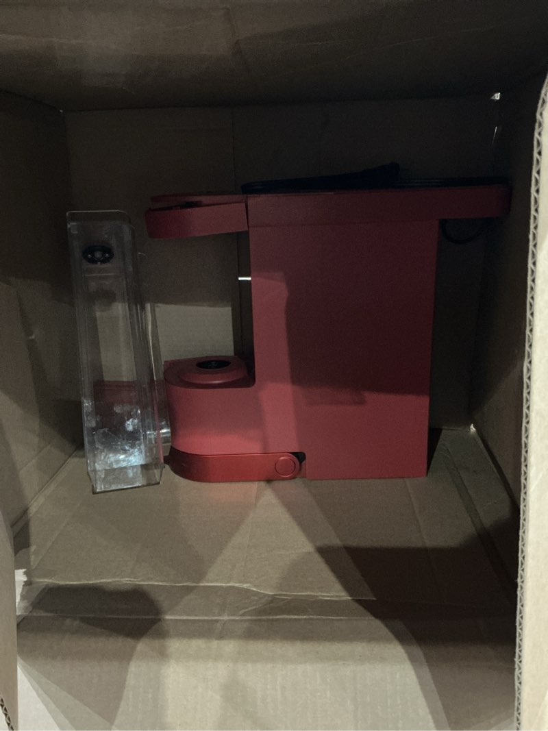Condition photo showing Good Condition for keurig k- slim single serve k-cup pod coffee maker, with 3 brew sizes, multistream technology, 46oz removable reservoir, scarlet red