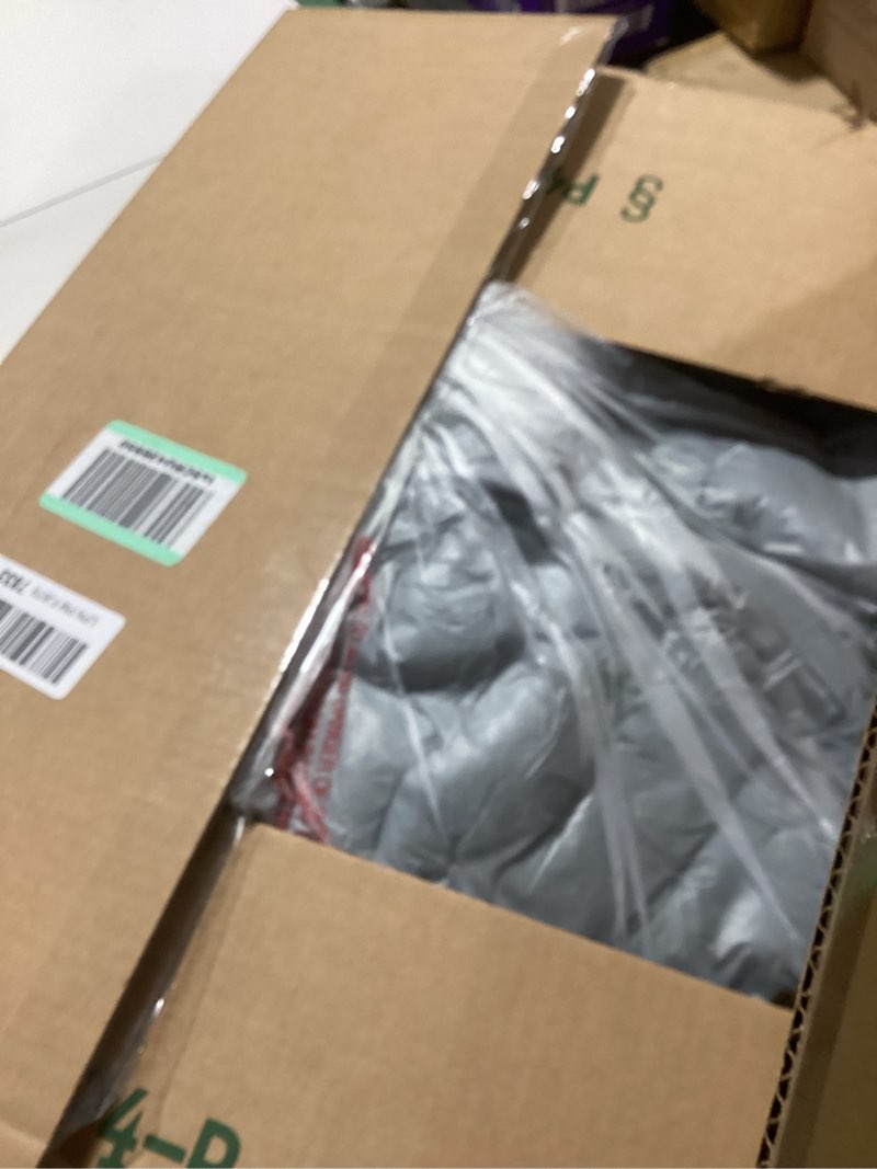 Condition photo showing As Is for Spa Massage Table Pad & Face Cradle Set - Soft and Comfortable Thick Facial Bed and Headrest Cover 75"x31.5" Thickened Mattress with Holes Grey