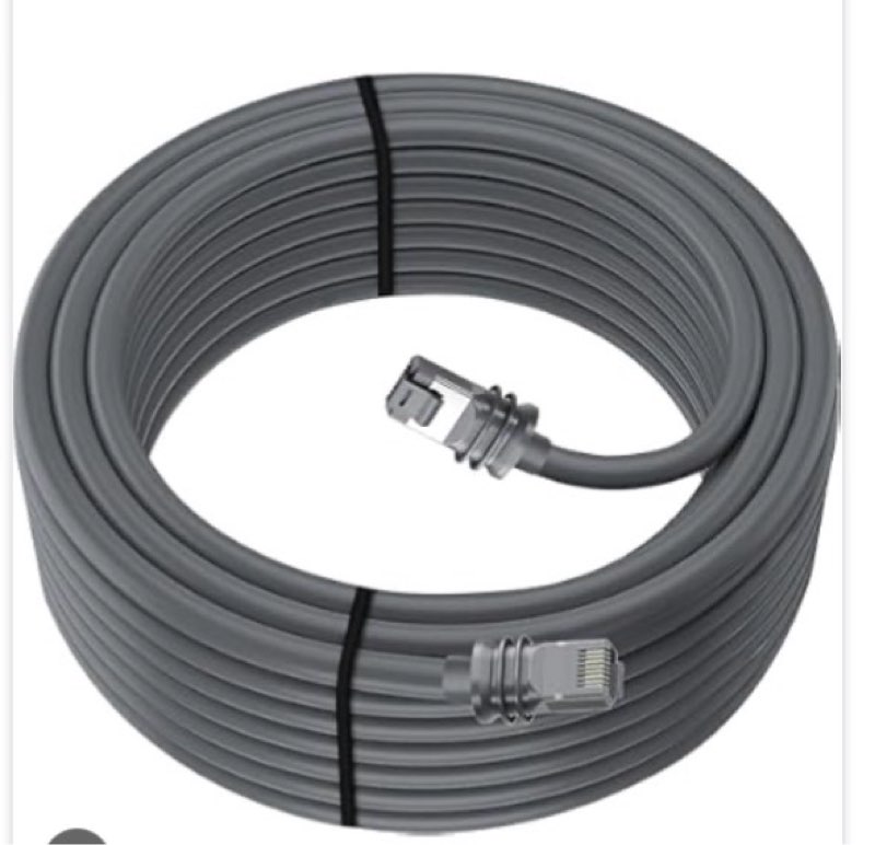 NovaKits Starlink Gen 3 Cable, Standard Starlink Cable,Starlink Gen 3 Waterproof Grey Cable 30FT for