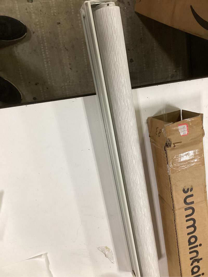 Condition photo showing item condition for Similar ChrisDowa Cordless Zebra Blinds for Windows, Dual Layer Free-Stop Light Filtering Window Roller Shades, Pull Down Privacy Zebra Shades for Home, Office, Bedroom