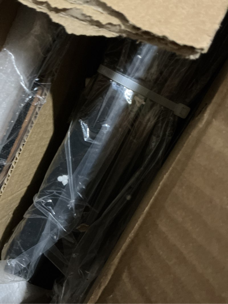 Condition photo showing Good Condition for Feonase Floating Bed Frame King with Led Lights and Charging Station, Wood Full Size Bed Frame with Storage Headboard, Heavy Duty Metal Slats, No Box Spring Needed, Easy Assembly,Walnut Walnut King