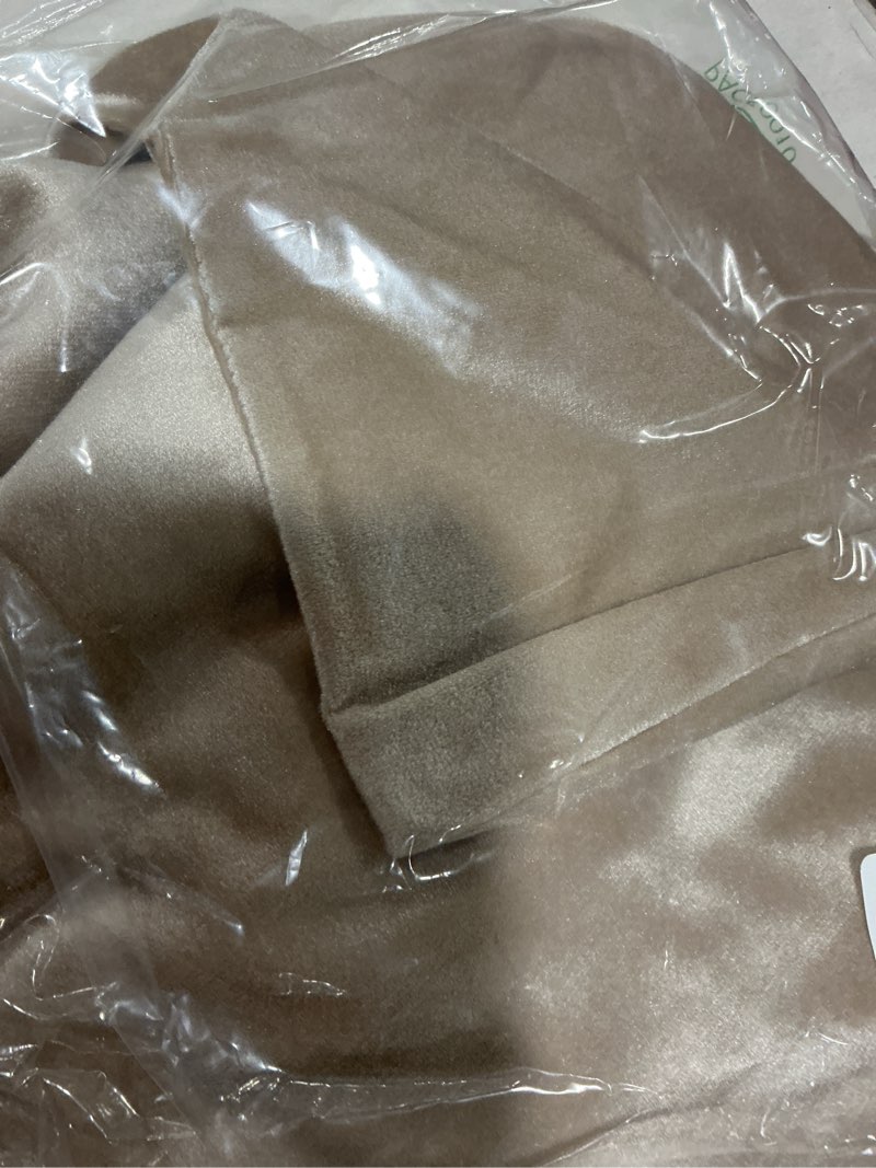 Condition photo showing Good Condition for gigizaza 24x24 beige pillow covers: pack of 2 champagne vintage throw pillows super soft velvet covers - decorative elegant square big solid cushion covers used for couch,living room,bedroom champagne 24" x 24" (pack of 2)
