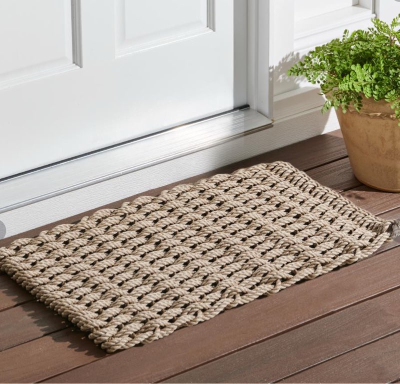 The Durable Nautical Rope Doormat