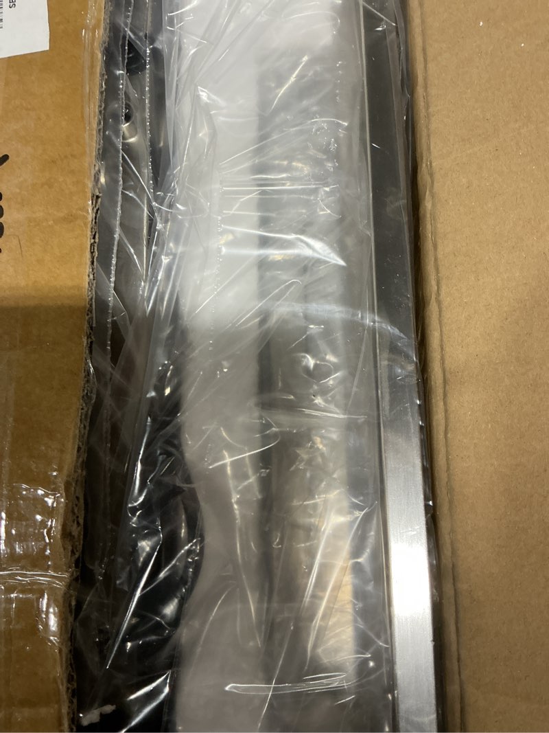 Condition photo showing Good Condition for 5-Light Pendant Lights for Kitchen Island Modern Dining Room Chandelier Linear Rectangular Kitchen Light Fixtures Hanging Lights for Dining Room Adjustable Height E26 Base Brushed Nickel