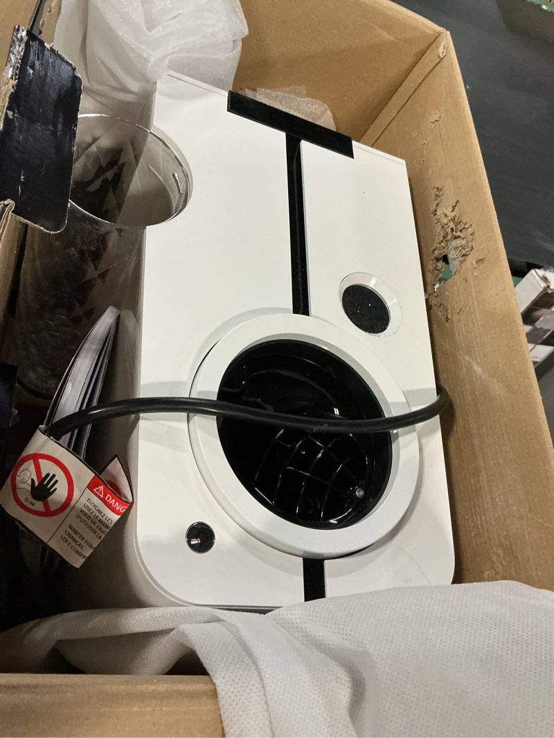 Condition photo showing As Is for jura ena 4 full nordic white automatic coffee machine 1 nordic white