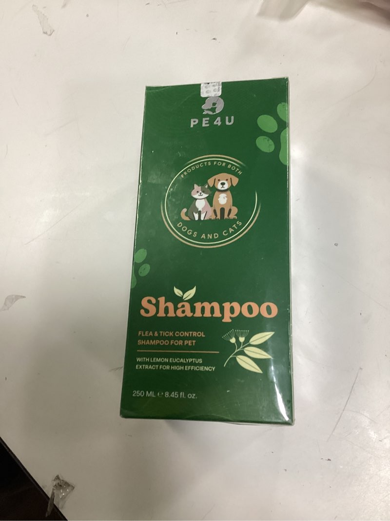 Condition photo showing New/Like New for Natural Pet Shampoo for Dogs & Cats – Smooth Coat, Reduce Shedding & Odor Control – Coconut & Olive Oil Formula - Safe for Sensitive Skin, Hypoallergenic, Relieve Dry Skin - [1 Box + Gift] B. Basic Combo