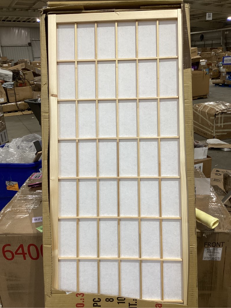 niemann 70.5" tall room divider shoji style