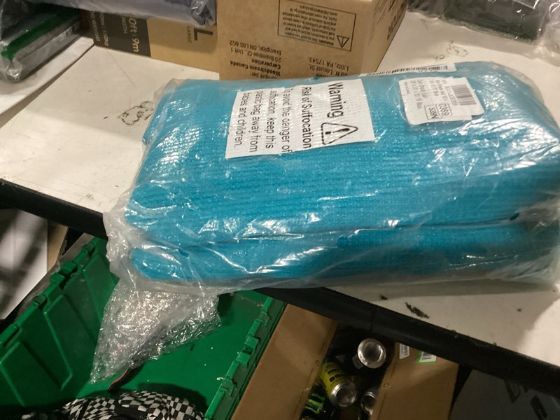Condition photo showing New/Like New for amgo 10' x 10' x 10' turquoise triangle sun shade sail upf50+ canopy awning agslt, 95% uv blockage, water & air permeable, 200gsm heavy duty commercial and residential (we make custom sizes)