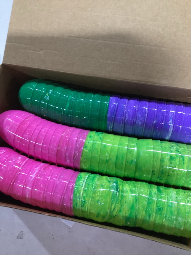 Condition photo showing Good Condition for 60 pcs 3.15" painted easter eggs jumbo large plastic eggs fillable large colorful easter eggs for easter theme party favor, basket stuffers fillers, easter hunt game toys