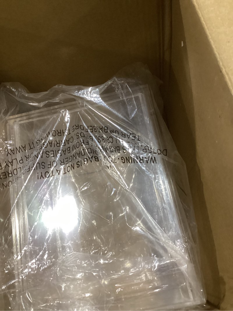 Condition photo showing Good Condition for Oizeir Clear Drawer Organizers - Acrylic, Durable, Stackable, Pull-Out Drawer. Great for Medicine, Cosmetics, Makeup and Bathroom Organization. (4.5" High | 2-PACK)