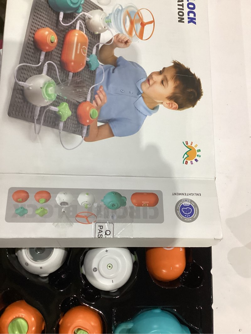 Condition photo showing New/Like New for Circuits Science Kit for Kids Ages 3-12 | 64 STEM Projects with 25 Electronic Parts | No Soldering, Kids Circuit Board Kit with Fan, RGB Lights| Educational STEM Toy Gift for Boys & Girls 6-8 64+ Projects