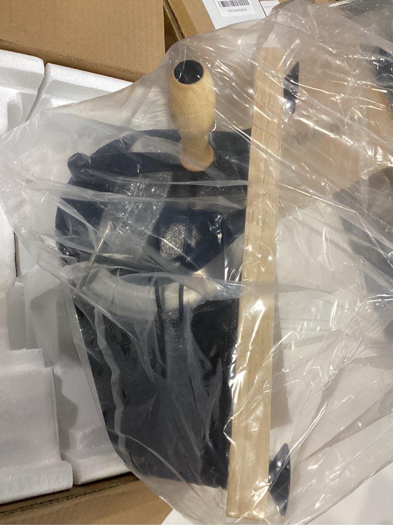 Condition photo showing Good Condition for Upgraded Manual Bread Slicer for Homemade Sourdough Bread Adjustable Thickness& Evenly Slicing, Metal Guide, Hand Crank Bread Slicer with Scale Line & & Suction Base,Sharp Stainless Steel Blade