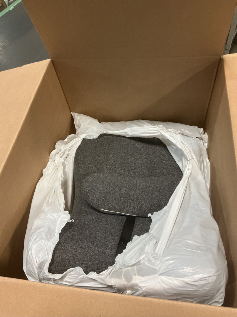 Condition photo showing New/Like New for 27° angle perfect position ergonomic memory foam wedge pillow, provides waist and neck contoured support (dark gray)