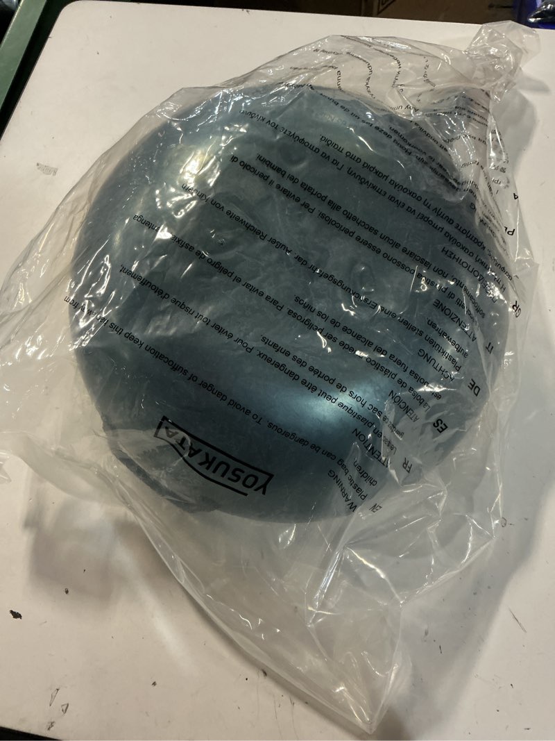 Condition photo showing Good Condition for yosukata 13.5” blue carbon steel wok pan – pre-seasoned flat bottom wok compatible with open fire, gas, electric, ceramic, induction cooktops -traditional chinese pan for stir fry, bbq, grill, camping