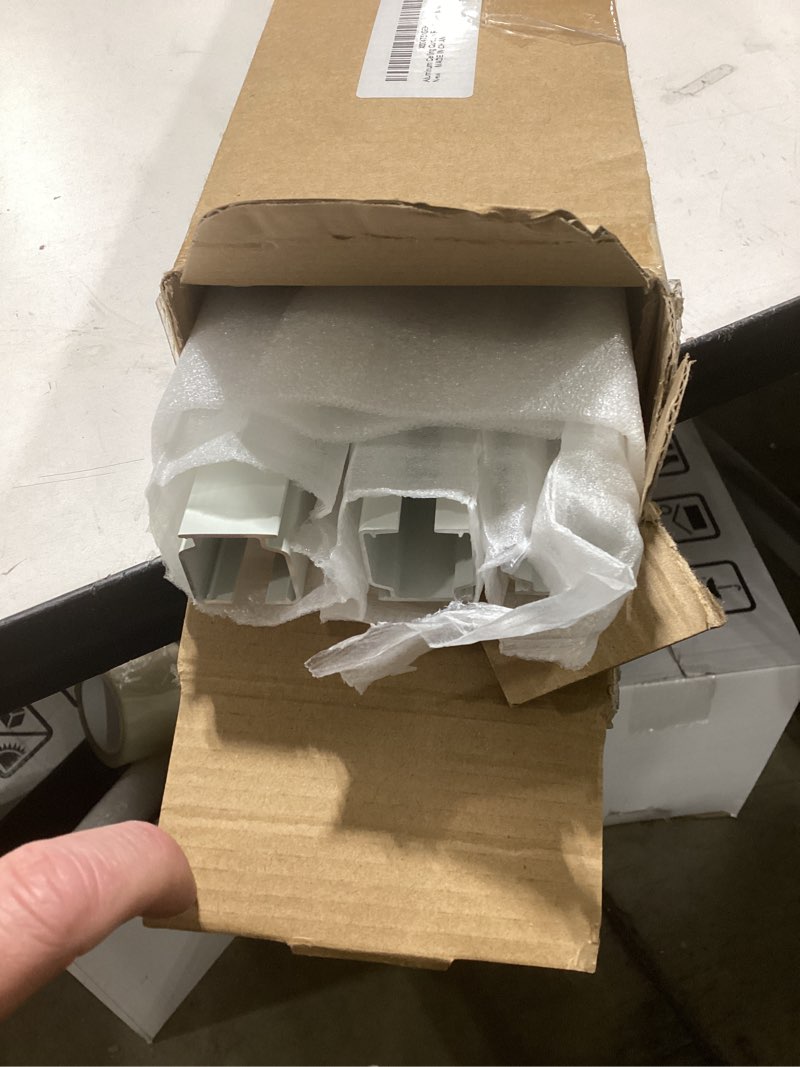 Aluminum 6 ft–9 ft Ceiling Curtain Track Set with 3 Types of Hooks, Adjustable Ceiling/Wall Mount Ro