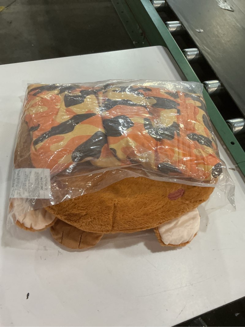 Condition photo showing Good Condition for Happy Nappers: Pillow & Sleepy Sack: Large - Benny The Brown Bear - 66 x 30, 2-in-1: Plush Animal Opens to Sleeping Bag, Soft Play Character, Kids 3+ Medium