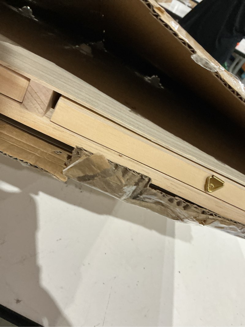 Condition photo showing Good Condition for rotatable 360-degree wheels puzzle board with drawers and cover 1000 pieces lightweight portable wooden puzzle table for adults size 30" x 22"