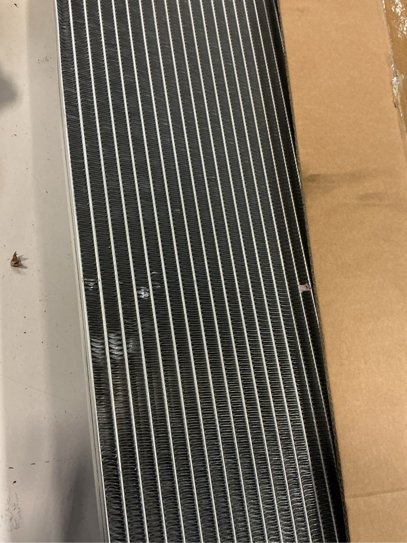Condition photo showing As Is for a-premium air conditioning a/c condenser compatible with ford f-150 f150 2009-2014, expedition 2007-2014 & lincoln navigator 2007-2014, replace# 7l1z19712a