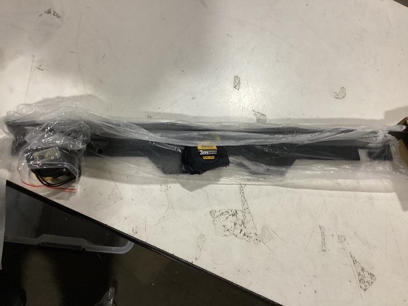 Condition photo showing Good Condition for Heavyweight Toe Alignment Tool, Black Wheel Alignment Tool, Wheel Angle Alignment Tools for Car, Truck, SUV, and Vehicle, Includes 2 Dual Metric and Imperial Measuring Tapes