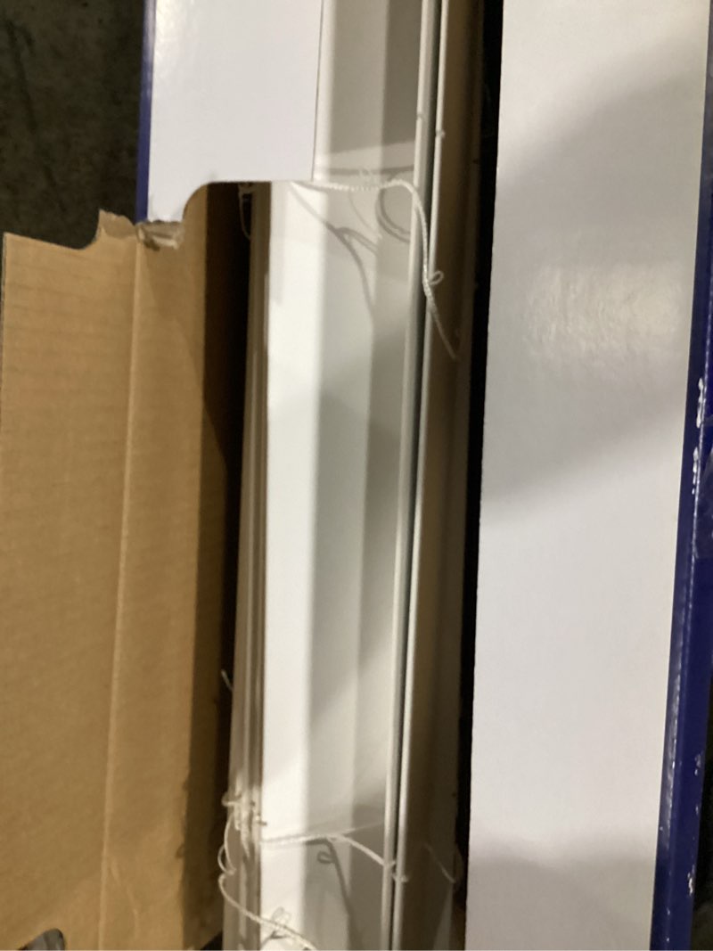 Condition photo showing Good Condition for (possibly incomplete)levolor trim+go 2.5-in slat width 67-in x 72-in cordless white faux wood room darkening