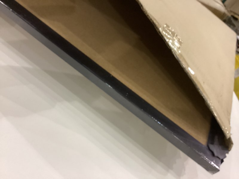 Condition photo showing Good Condition for U Brands Cork Bulletin Board, 24'' x 36'', Black Wood Frame 35" x 23" Black