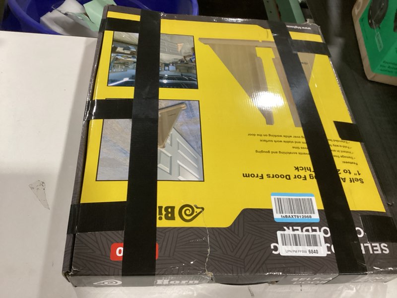 Condition photo showing Good Condition for Big Horn 70150 Self-Adjusting Door Holder, All Wood - for Doors as Thin as 1 Inch Or as Thick as 2-1/4 Inch