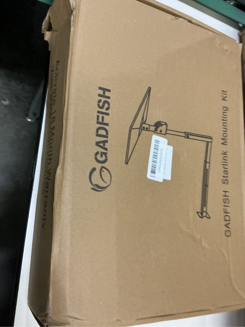 Condition photo showing New/Like New for starlink mount, telescoping gen 3 starlink wall mount, starlink standard mounting kit-include starlink gen 3 pipe adapter