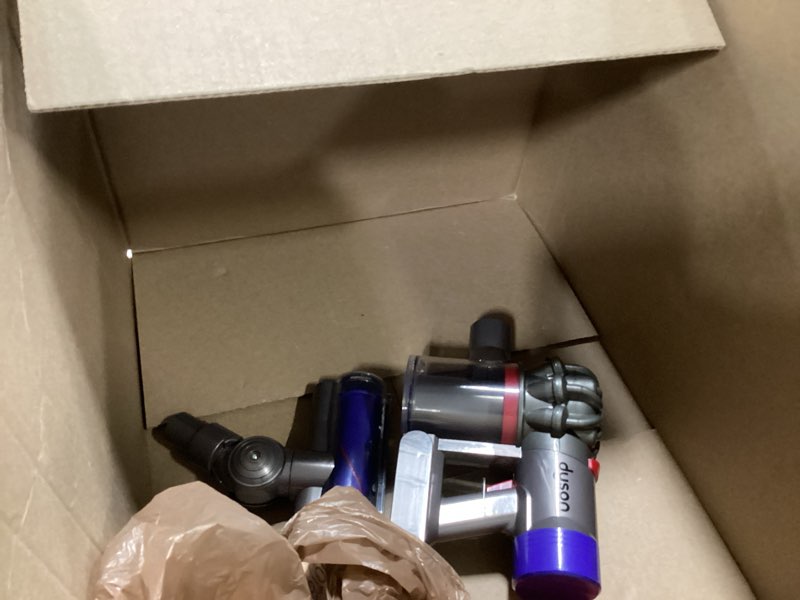 Condition photo showing As Is for Casdon Dyson Cordless Vacuum Interactive & Officially Licensed Toy Dyson Vacuum For Children Aged 3+ Realistic Role-Play Fun, Purple and Orange