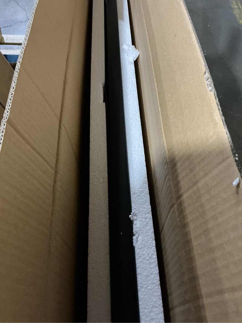 Condition photo showing Good Condition for ONXO 52"x 32" Full Length Mirror Large Floor Mirror Without Standing Bracket or Wall-Mounted Mirror Dressing Mirror Aluminum Frame Mirror for Living Room/Bedroom/Cloakroom ?Black 52"L x 32"W Black