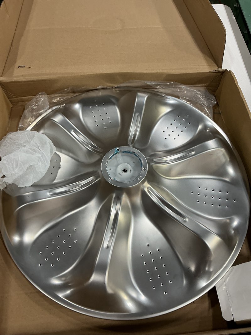 Condition photo showing Good Condition for agz72909711 agitator plate with 5006ea3009b washer pulsator cap compatible with lg kenmore sears washer replaces agz72909702 agz72909706 ap6800730 compatible with ?wt1501cw wt5270cw wt4870cw wt7300cw