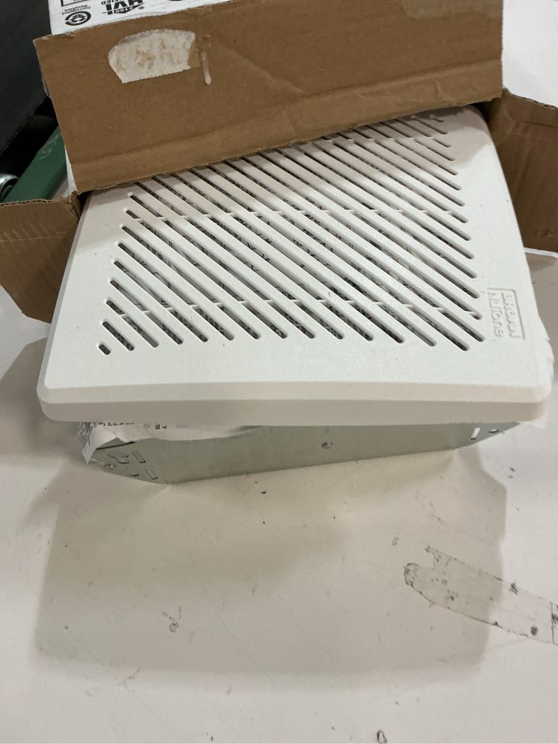 Condition photo showing Good Condition for broan-nutone® bathroom exhaust fan, 50 cfm modern grille, energy star fan, 2.0 sones 50 cfm energy star new grill 2.0 sones
