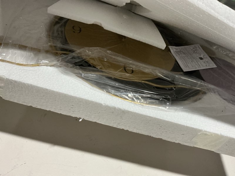 Condition photo showing Good Condition for Tiuposr 34x16 Inches Modern Wall Clocks Battery Operated Non-Ticking, Decorative Clock for Living Ro