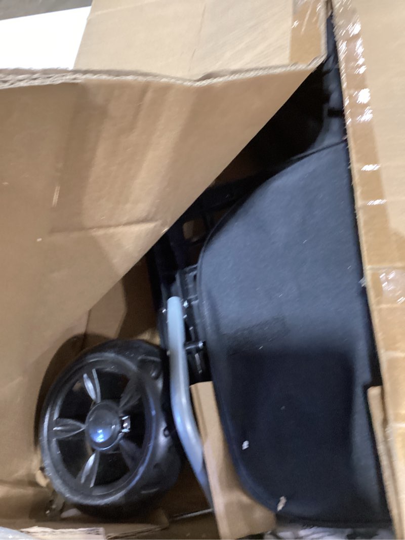 Condition photo showing Good Condition for dbest products Trolley Dolly Black Foldable Shopping cart for Groceries with Wheels and Removable Bag and Rolling Personal Handtruck Standard Cart Black