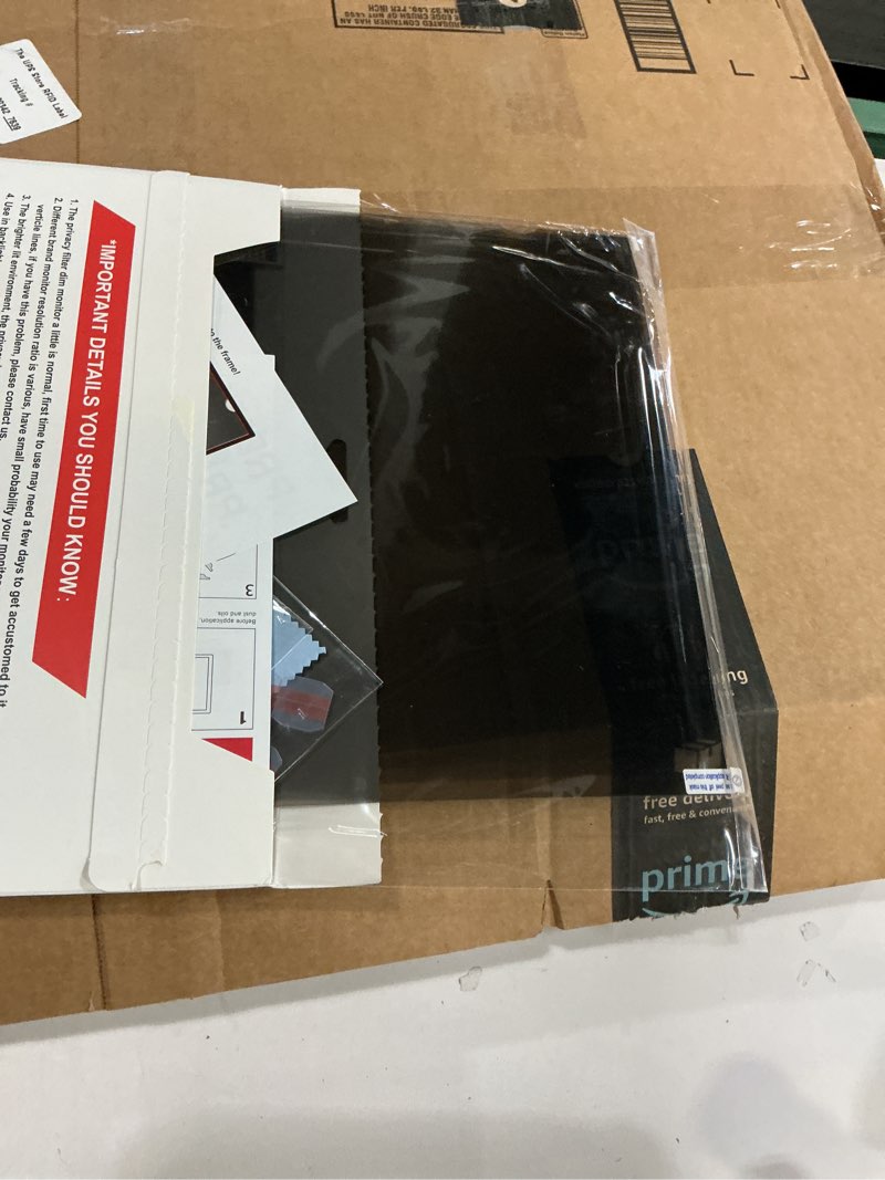 Condition photo showing New/Like New for Magicmoon 2-Pack 24 Inch Computer Privacy Screen Filter, Anti-Spy/Glare Protector Film for Widescreen Monitor with 16:9 Aspect Ratio (Width x Height: 531mm x 298mm) [2 Pack] 24 Inch 16:9 Aspect Ratio