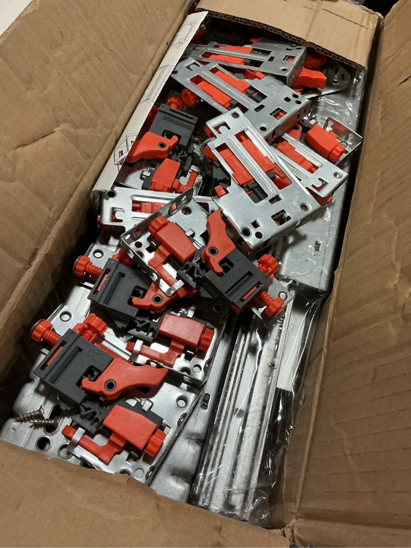 Condition photo showing Good Condition for (Incomplete)6 Pair of 18 Inch Undermount Soft Close Drawer Slides 100LB Load Capacity Full Extension Concealed Drawer Rails with 3D Locking Device 6 18 Inch