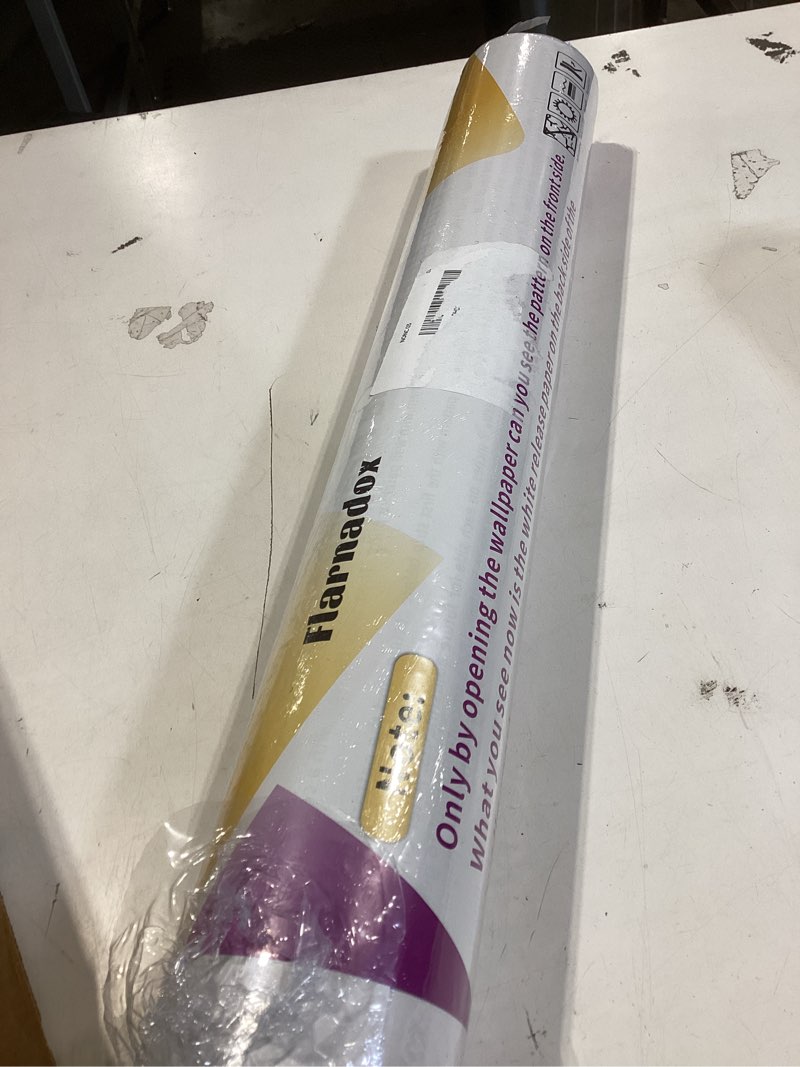 Condition photo showing Good Condition for Gold Khaki Wood Peel and Stick Wallpaper Stripe, 20.8" x 118" (53cm x300cm), Removable, Self-Adhesive, 3D, Modern, Rustic, Industrial, Bathroom, Bedroom, Decorating 20.8" x 118" Gold Khaki