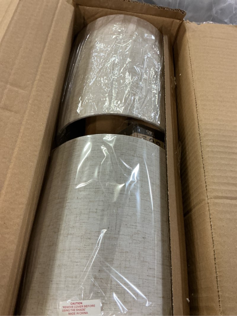 Condition photo showing Good Condition for lynnoland 2 pack touch control table lamps with 2 usb & ac outlet, 3-way dimmable bedside nightstand lamps for bedroom living room nursery, 800 lumens 3000k warmlight bulbs included (2 pack)beige linen & black(base)-3000k bulbs included