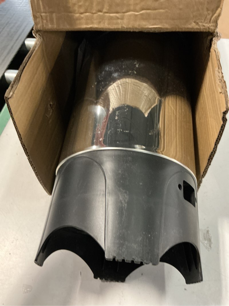 Condition photo showing As Is for elite gourmet ccm040 stainless steel 40 cup coffee urn removable filter for easy cleanup, two way dispenser with cool-touch handles electric coffee maker urn, stainless steel