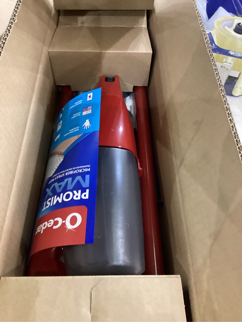 Condition photo showing Good Condition for O-Cedar ProMist MAX Microfiber Spray Mop, Red Spray Mop Spray Mop