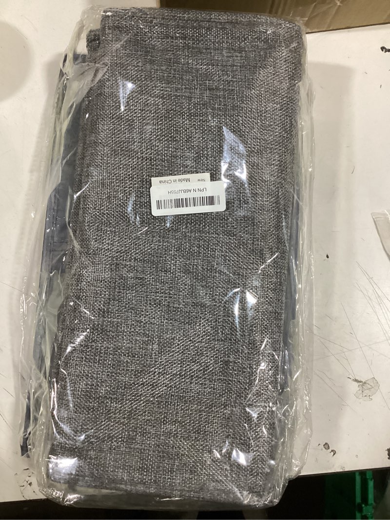 Condition photo showing Good Condition for Under Bed Storage, 2 Pack Underbed Storage Container Bags With Lid, Foldable Sturdy Clothes Storage Drawer Organizer W/ 3 Handles, Ultra Thick Fabric Blanket Shoe Storage Box, 30x15x6.7inch, Grey 6.7 inch Tall Grey-2pcs