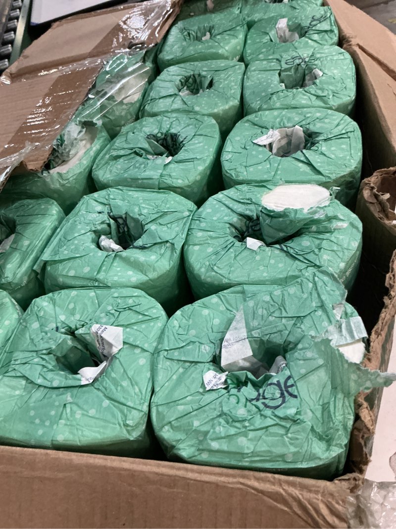 Condition photo showing Good Condition for 96 rrollos de papal higenico  500 hojad dobles por rollo  green heritage, 2-ply toilet paper, 500 sheets per roll, 24 rolls
