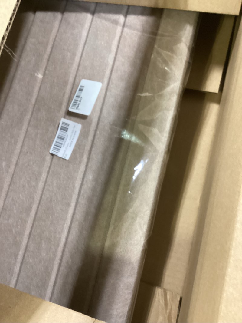 Condition photo showing New/Like New for 48 x 32 inches Large Bulletin Board, Decorative Felt Pin Board, 0.35“ Thick Foldable Photo Display Board with Self-Adhesive Tape, Vision Board for School Home Kitchen Office Walls - Camel 48*32 inches Light Camel